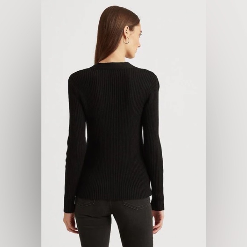 Ralph Lauren Fricklie V Neck Sweater - Picture 5 of 14